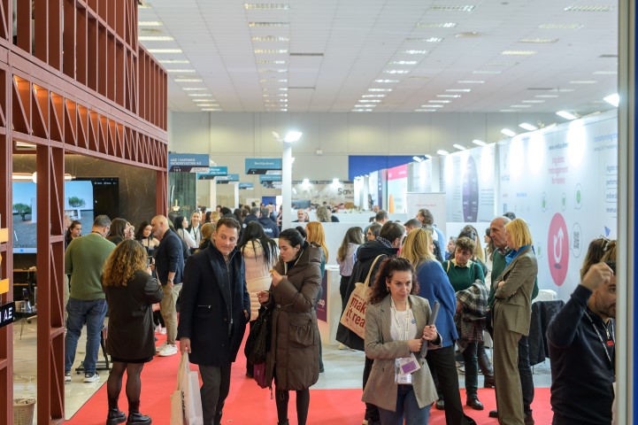 "Thousands of visitors and double the exhibition size at the second 100% Hotel Show in Crete."